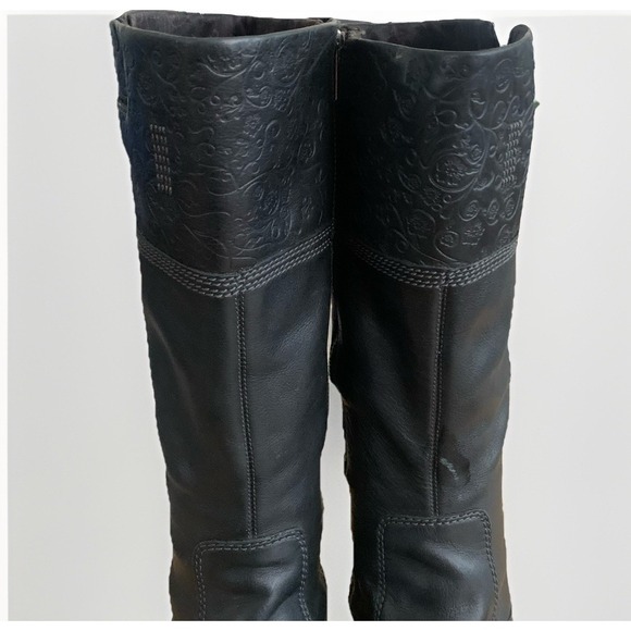 Timberland Tooled‎ Leather Tall Riding Boots - Picture 5 of 8